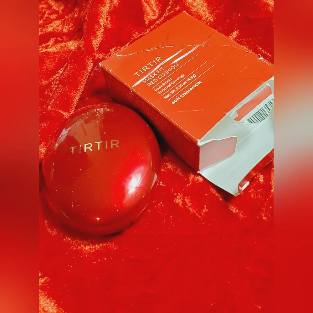 TirTir 40N Cinnamon Mask Fit Red Cushion Mask Shield Enriched Coverage .15oz